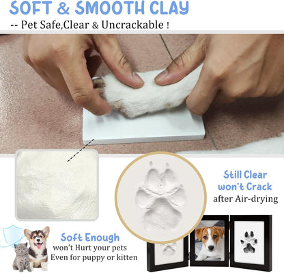 Ink&Clay Paw Print Frame Keepsake