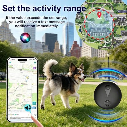 GPS Tracker for Dogs - Smart Collar with Real-Time Location.